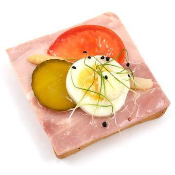 Belegte Brötli Schinken