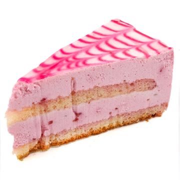 Himbeerrahm Tortenstück