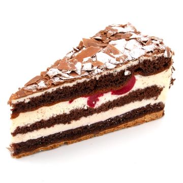Schwarzwälder Tortenstück